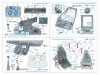 Quinta Studio QDS-48590 MH-60L Blackhawk 3D-Printed & coloured Interior on decal paper (ICM) (Small version) 1/48
